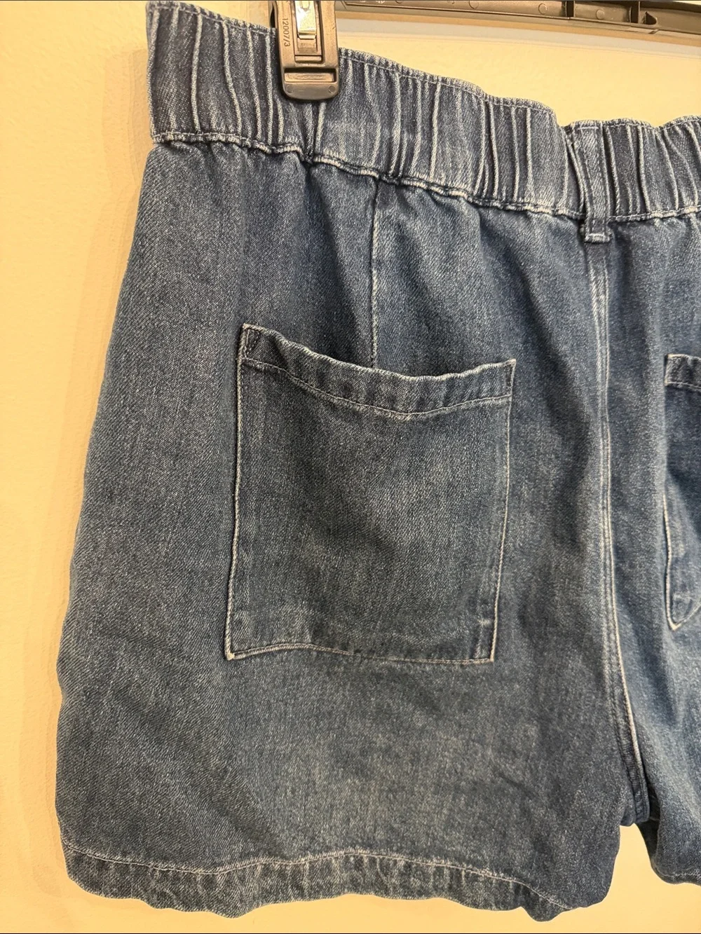 Denim Utility Gap Women’s Shorts - Dark Blue